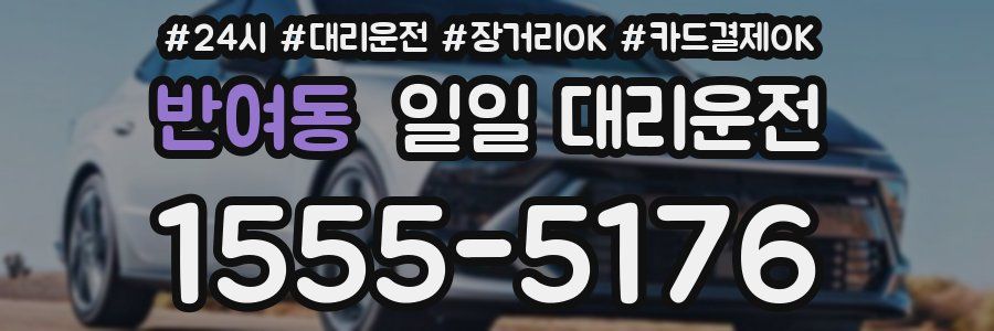 반여동 일일 대리운전