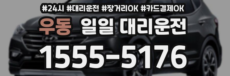 우동 일일 대리운전