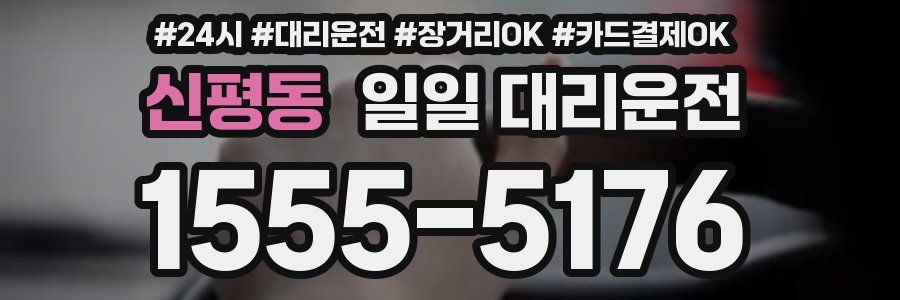 신평동 일일 대리운전