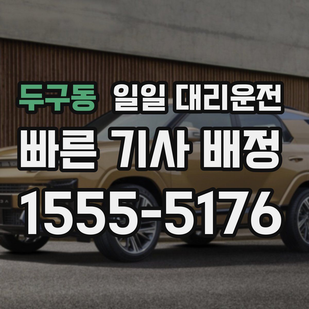두구동 일일 대리운전