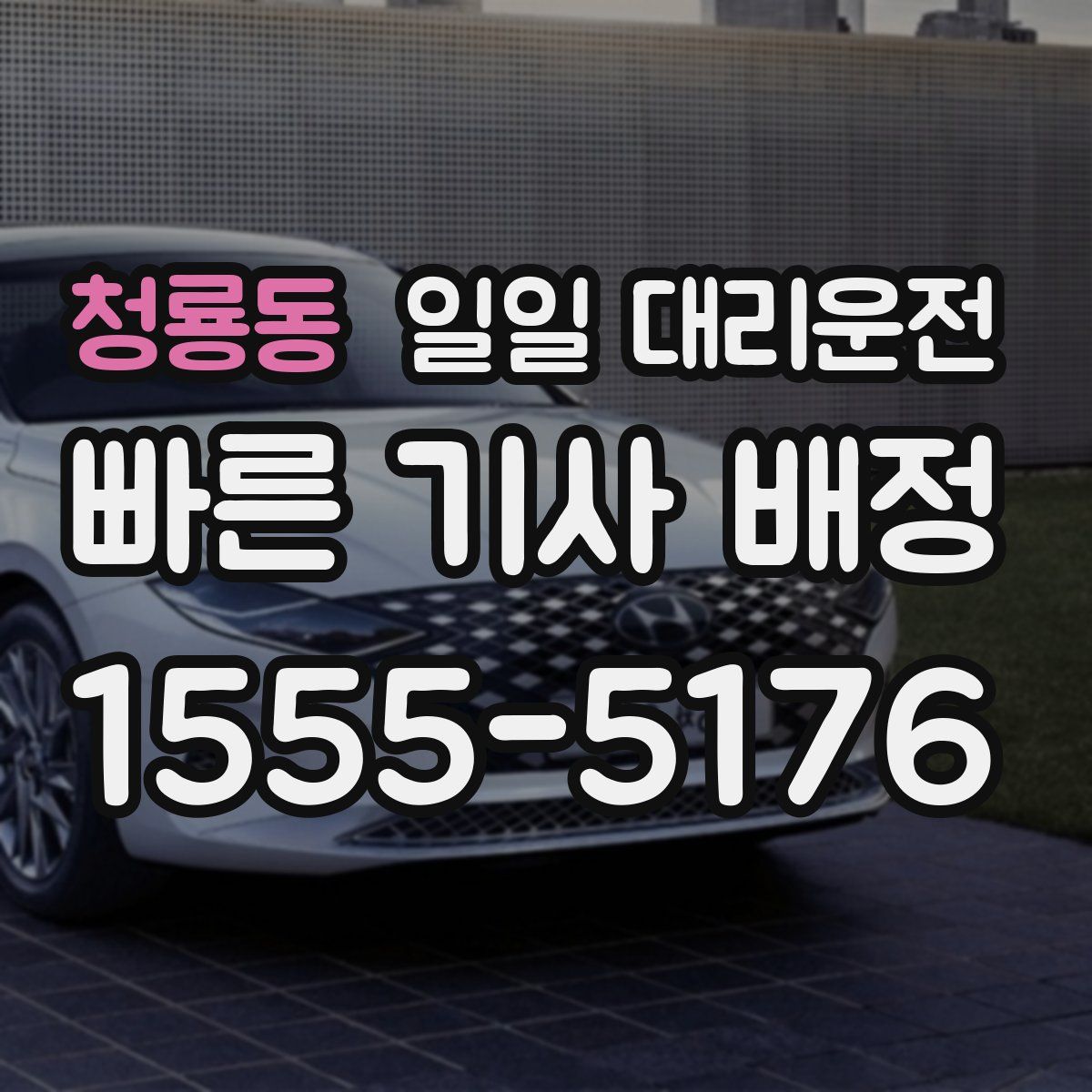청룡동 일일 대리운전