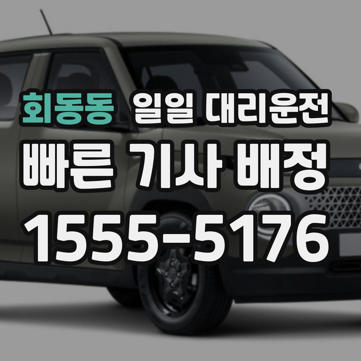 회동동 일일 대리운전