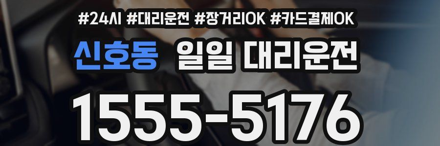 신호동 일일 대리운전