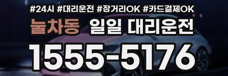 눌차동 일일 대리운전