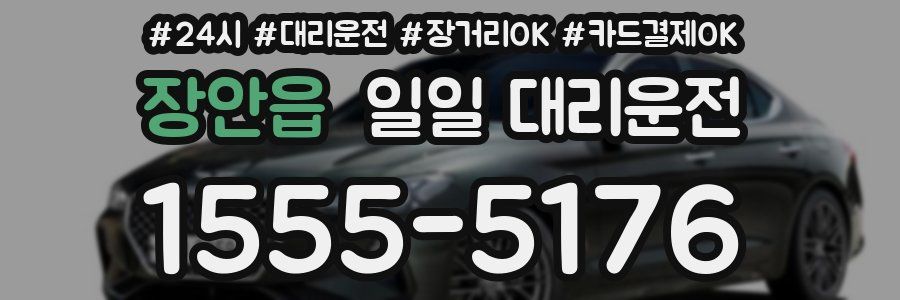 장안읍 일일 대리운전