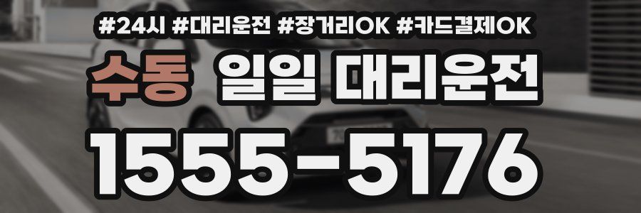 수동 일일 대리운전