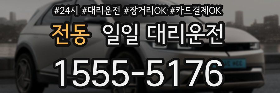 전동 일일 대리운전