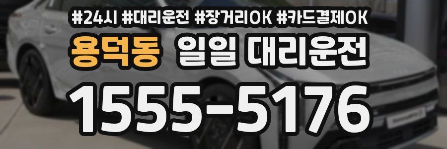 용덕동 일일 대리운전