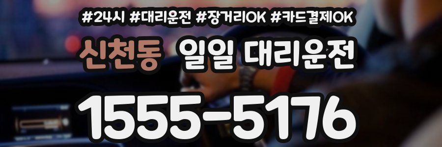 신천동 일일 대리운전