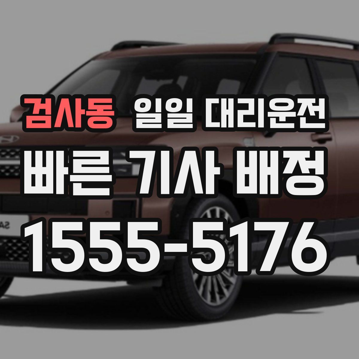 검사동 일일 대리운전