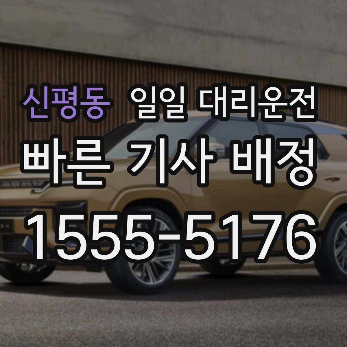 신평동 일일 대리운전