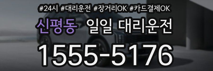 신평동 일일 대리운전