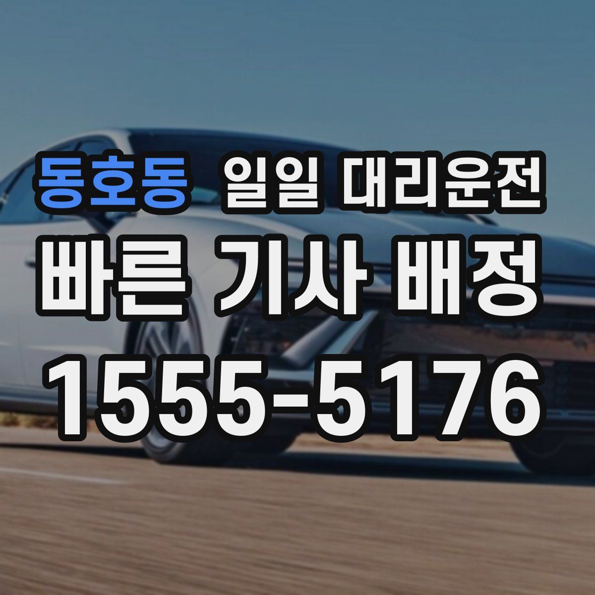 동호동 일일 대리운전