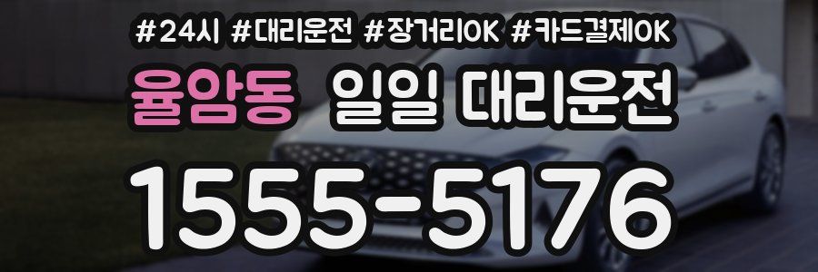 율암동 일일 대리운전