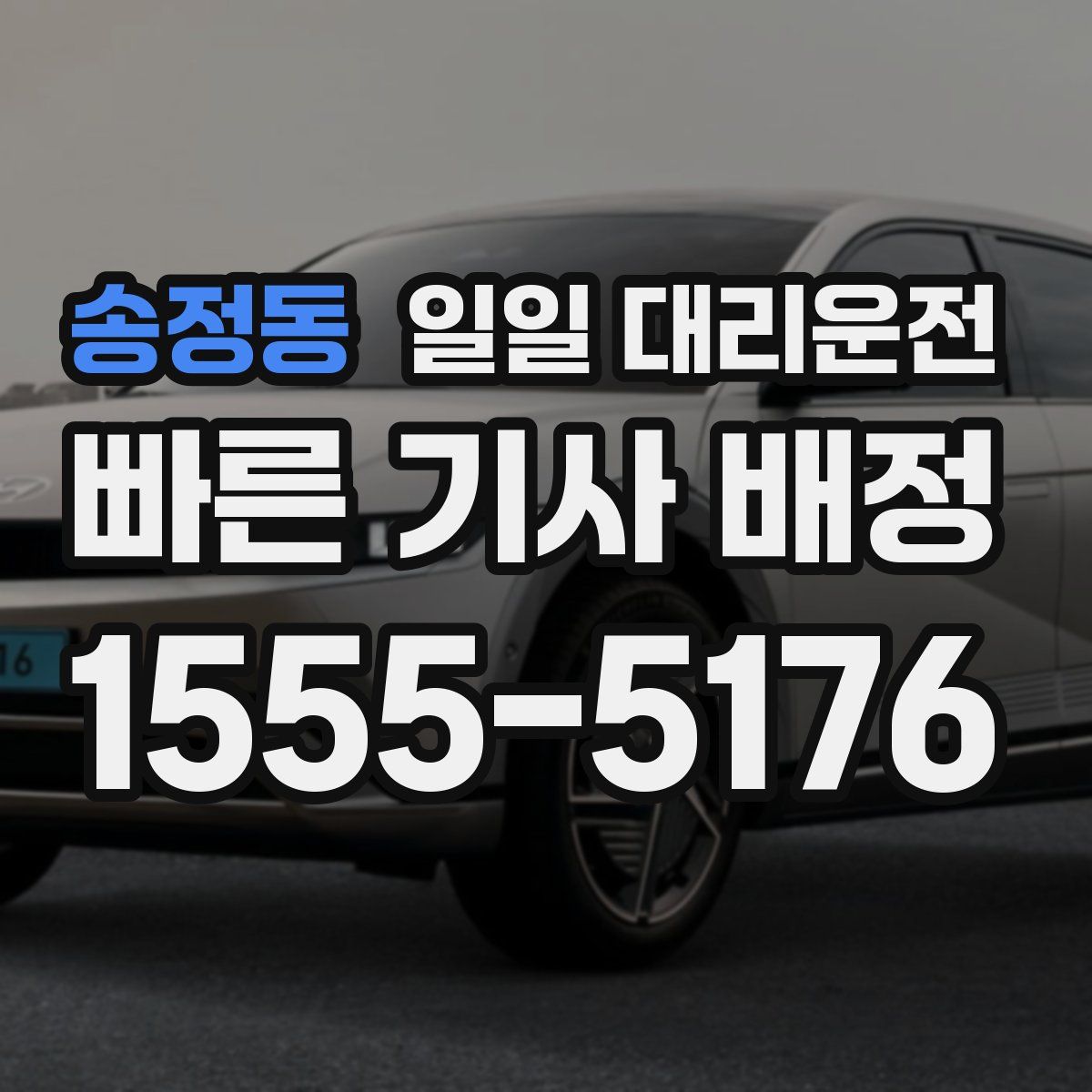송정동 일일 대리운전