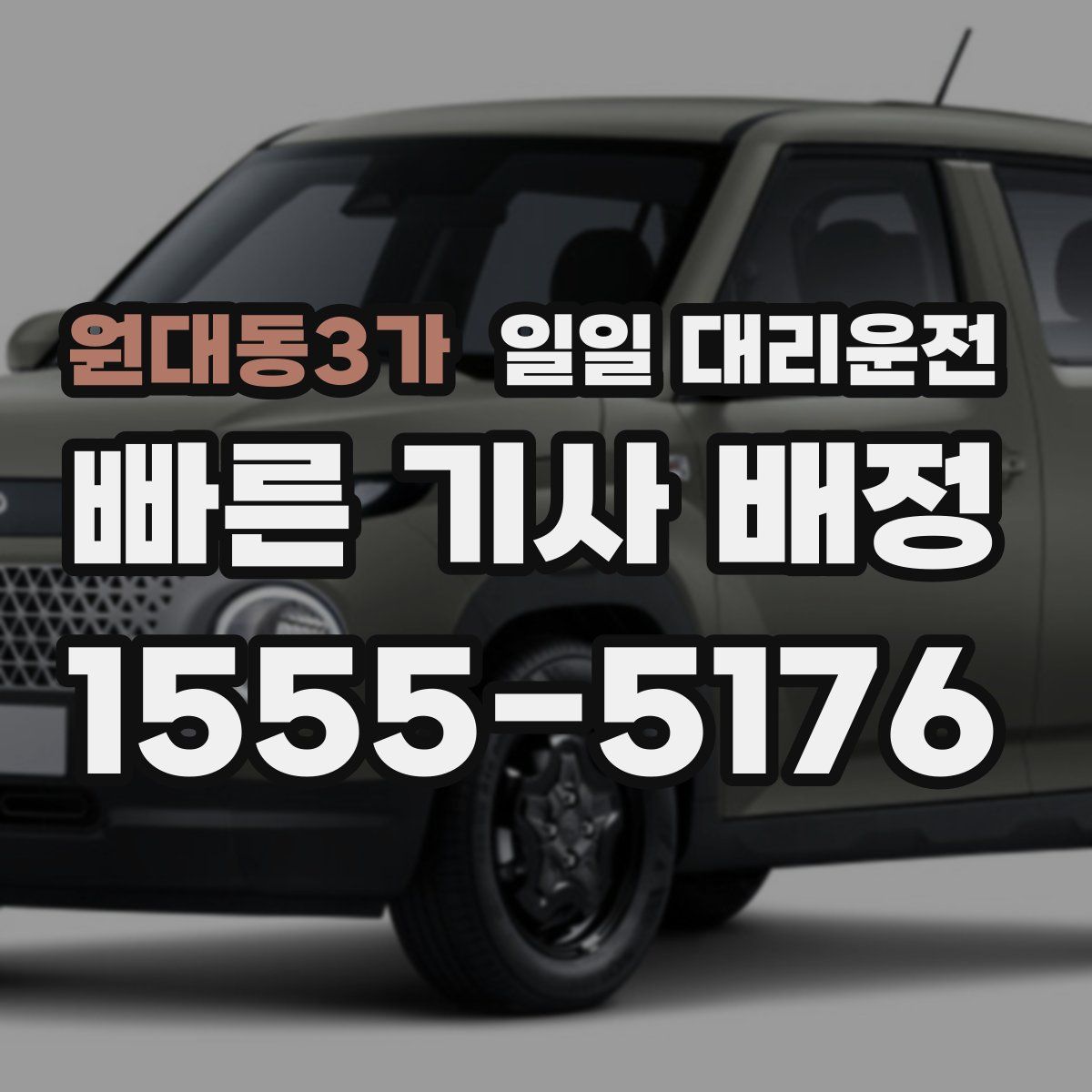 원대동3가 일일 대리운전