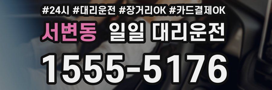 서변동 일일 대리운전