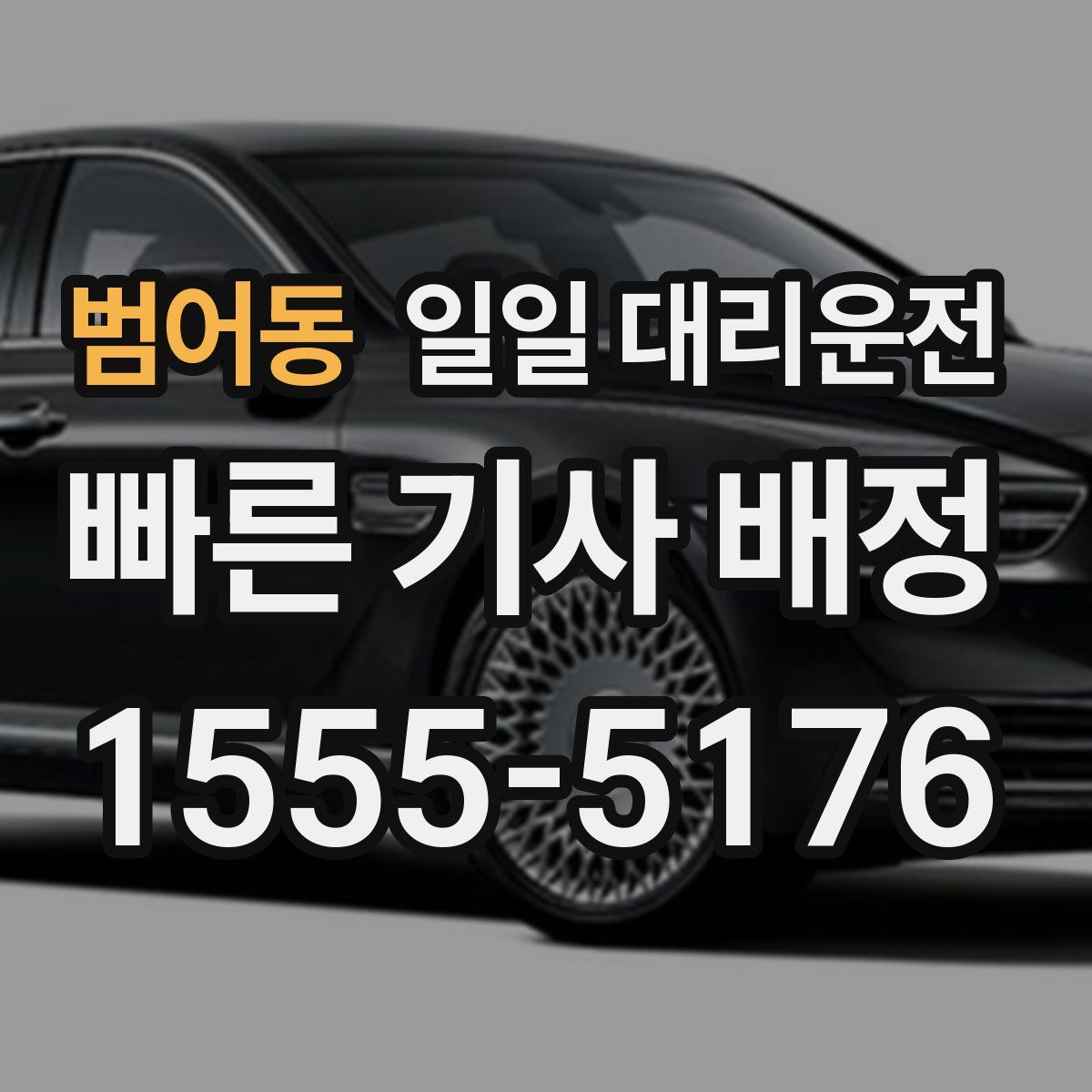 범어동 일일 대리운전