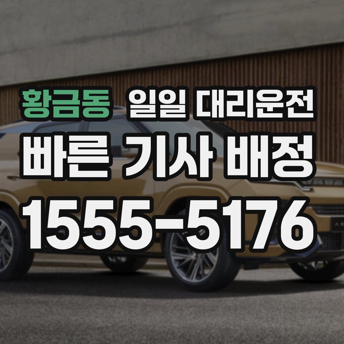 황금동 일일 대리운전
