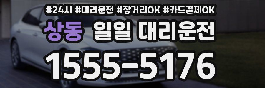 상동 일일 대리운전