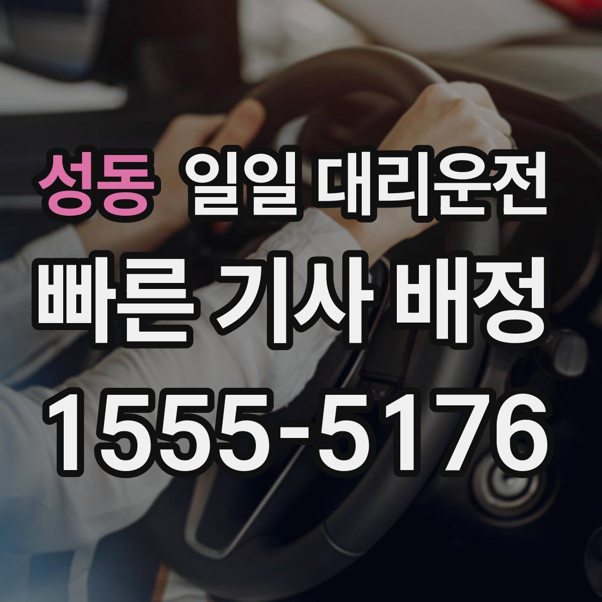 성동 일일 대리운전