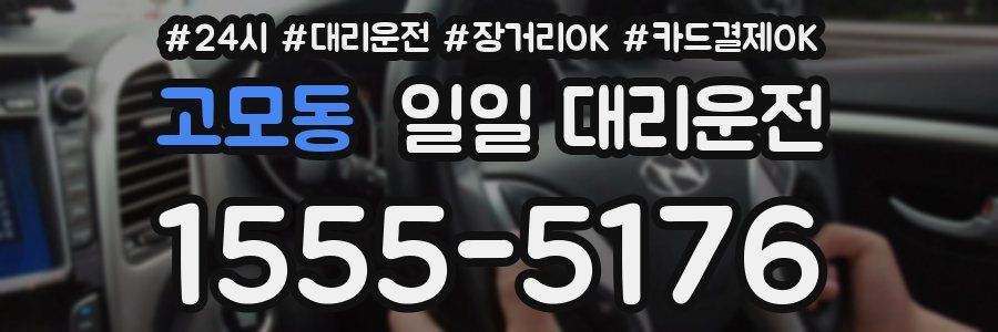 고모동 일일 대리운전