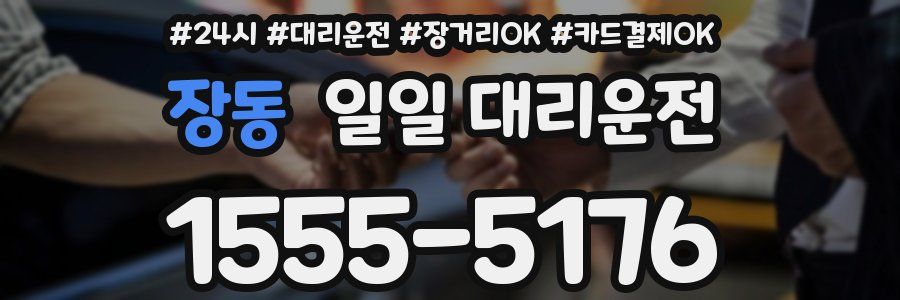 장동 일일 대리운전
