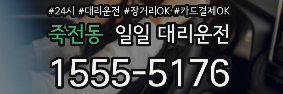 죽전동 일일 대리운전