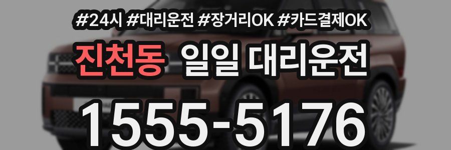 진천동 일일 대리운전