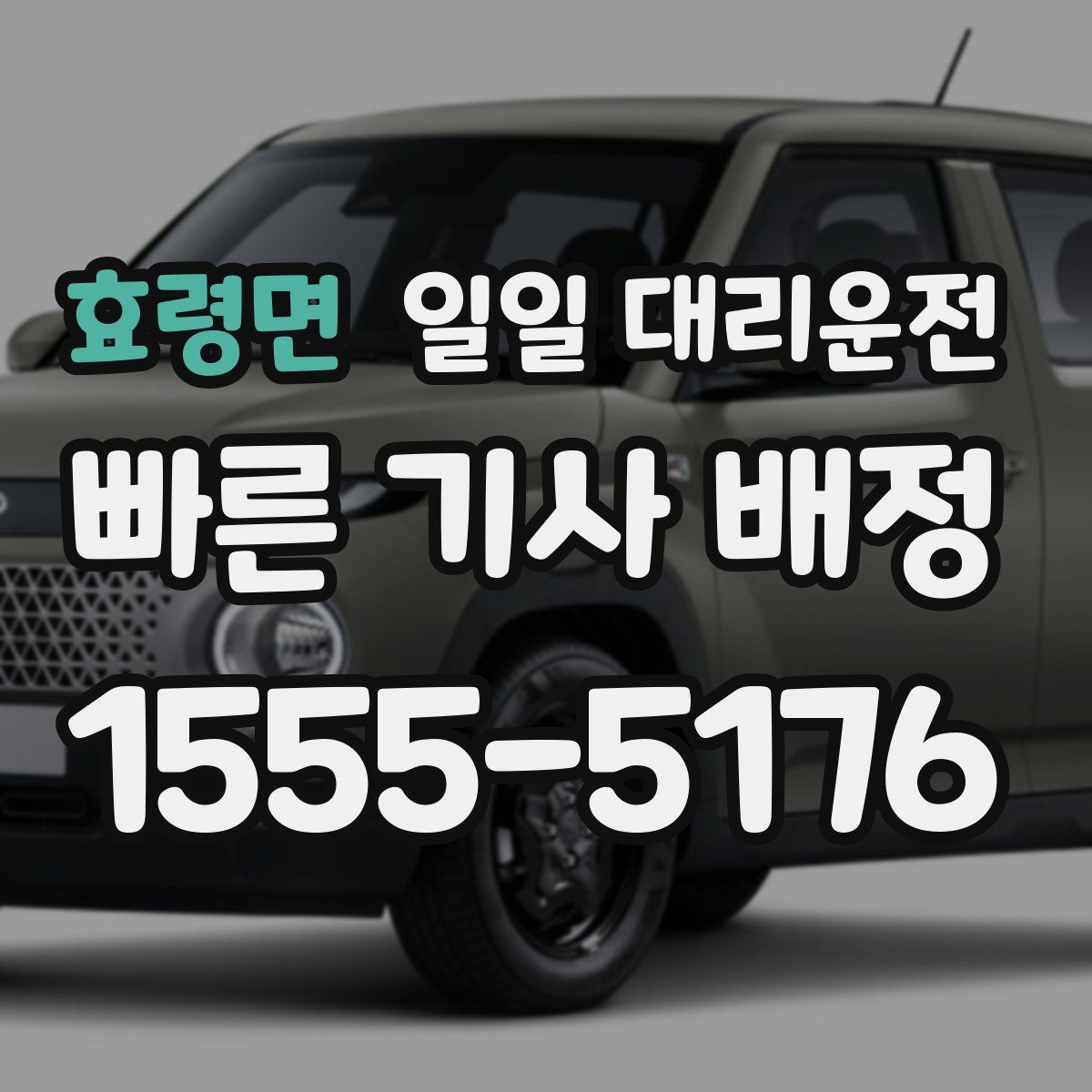 효령면 일일 대리운전