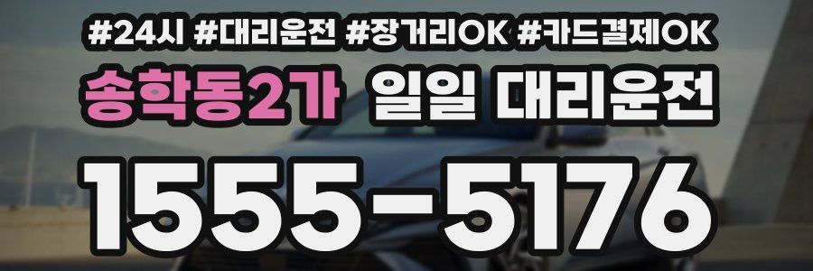 송학동2가 일일 대리운전