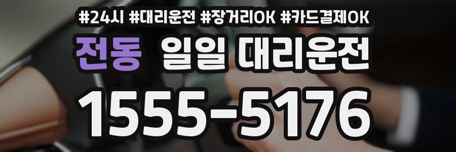 전동 일일 대리운전