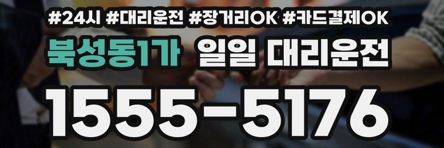 북성동1가 일일 대리운전