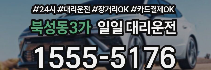 북성동3가 일일 대리운전