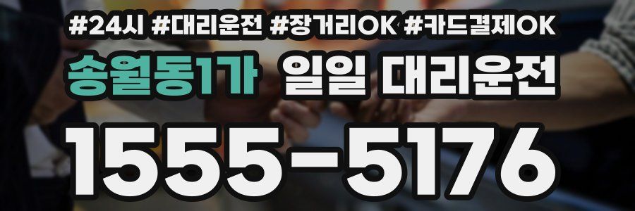 송월동1가 일일 대리운전