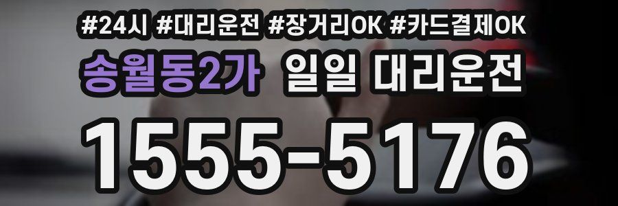 송월동2가 일일 대리운전