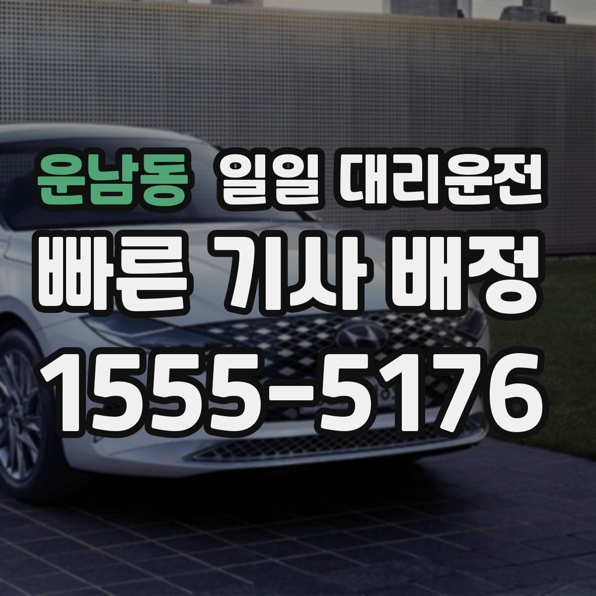 운남동 일일 대리운전