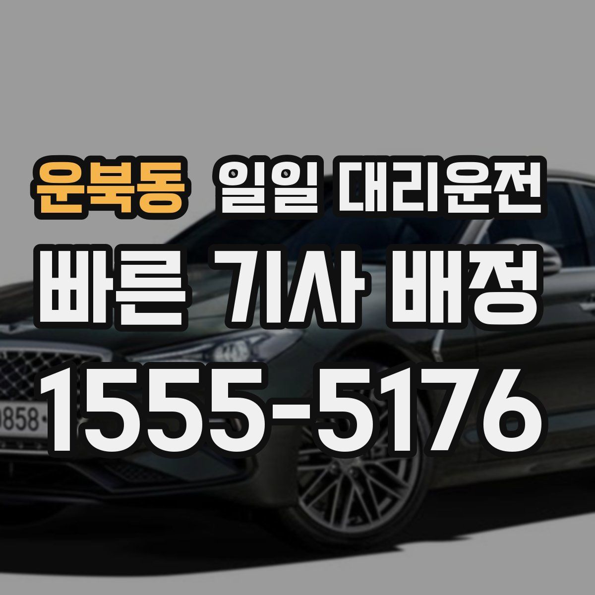 운북동 일일 대리운전