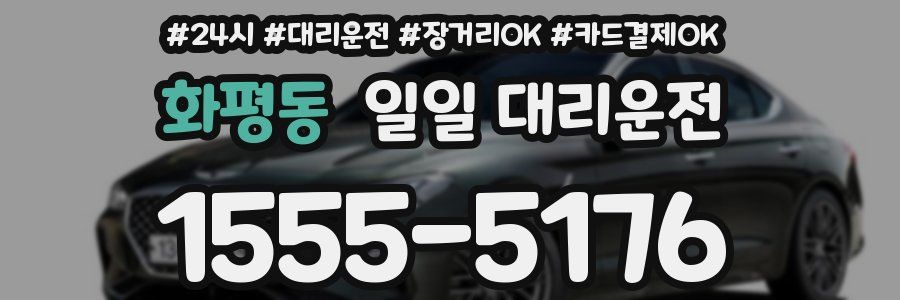 화평동 일일 대리운전