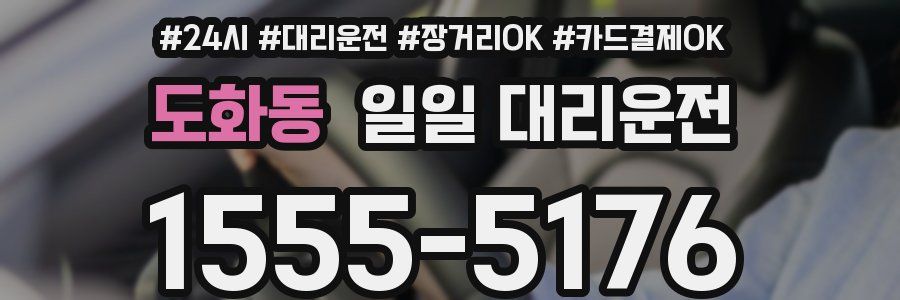 도화동 일일 대리운전