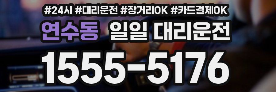 연수동 일일 대리운전