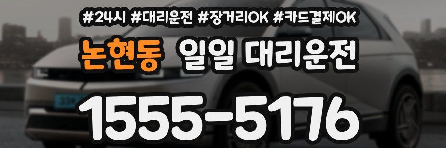 논현동 일일 대리운전