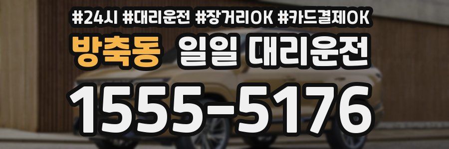 방축동 일일 대리운전