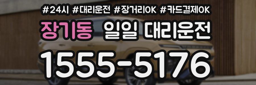 장기동 일일 대리운전