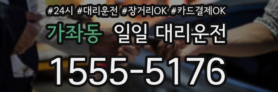 가좌동 일일 대리운전