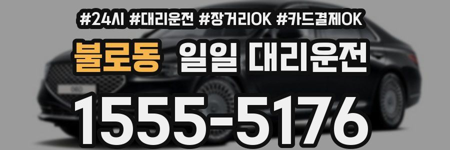 불로동 일일 대리운전