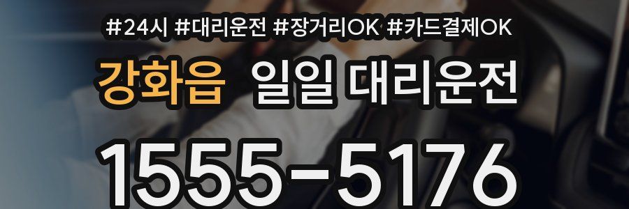 강화읍 일일 대리운전