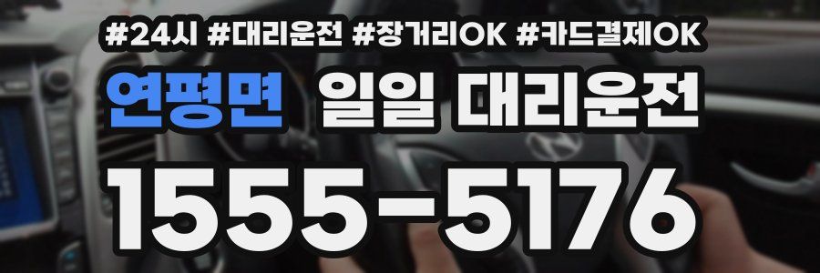 연평면 일일 대리운전