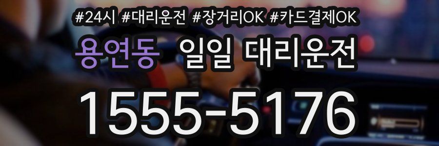 용연동 일일 대리운전