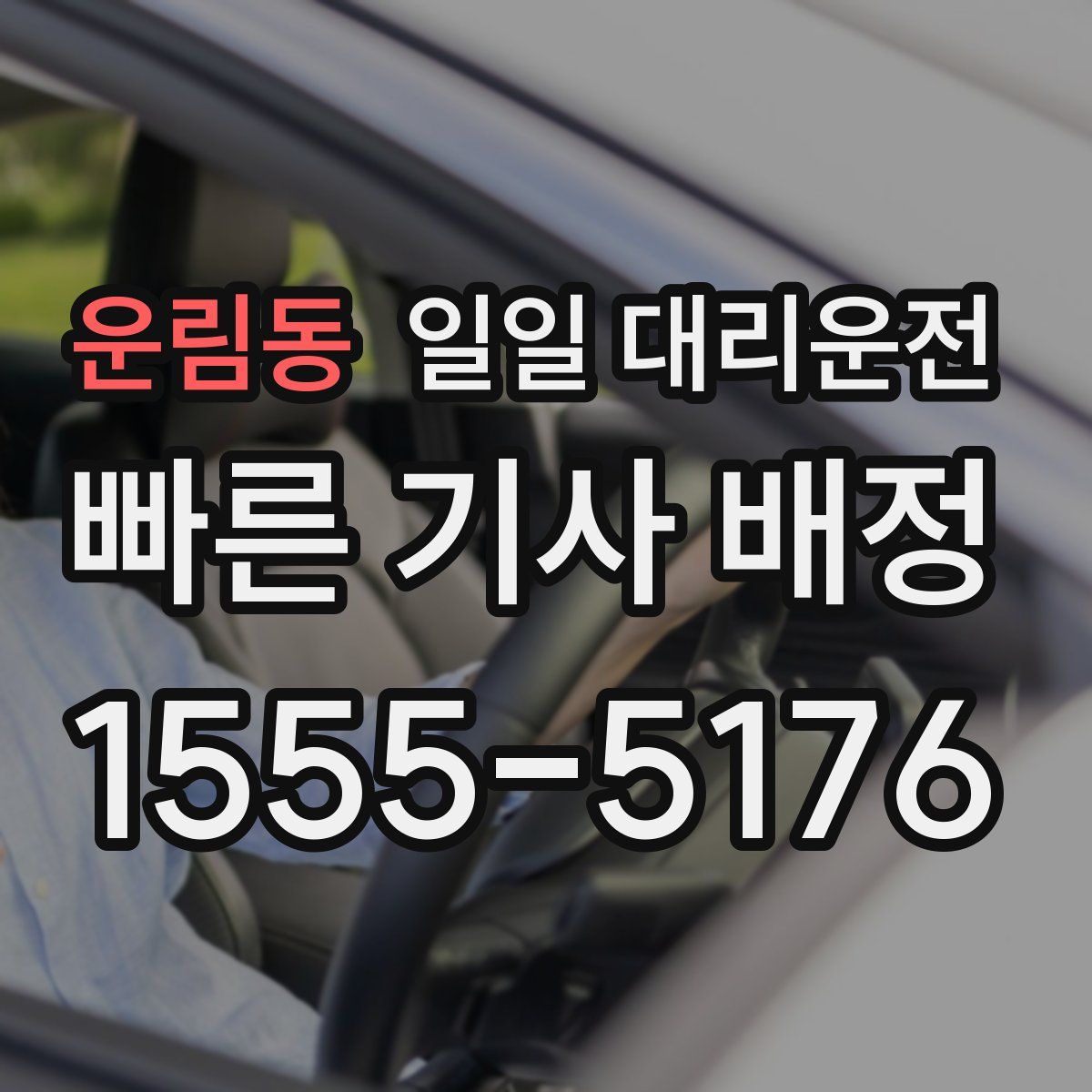 운림동 일일 대리운전